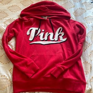 PINK Red Sweatshirt - Gently used